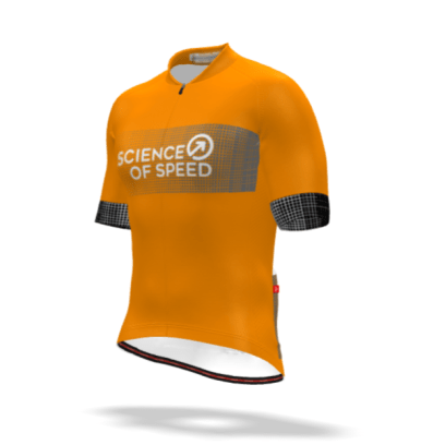 Science of Speed Cycling Jersey Orange
