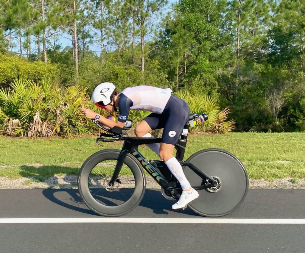 Triathlon aerodynamics ironman cycling time trial bicycle fitting